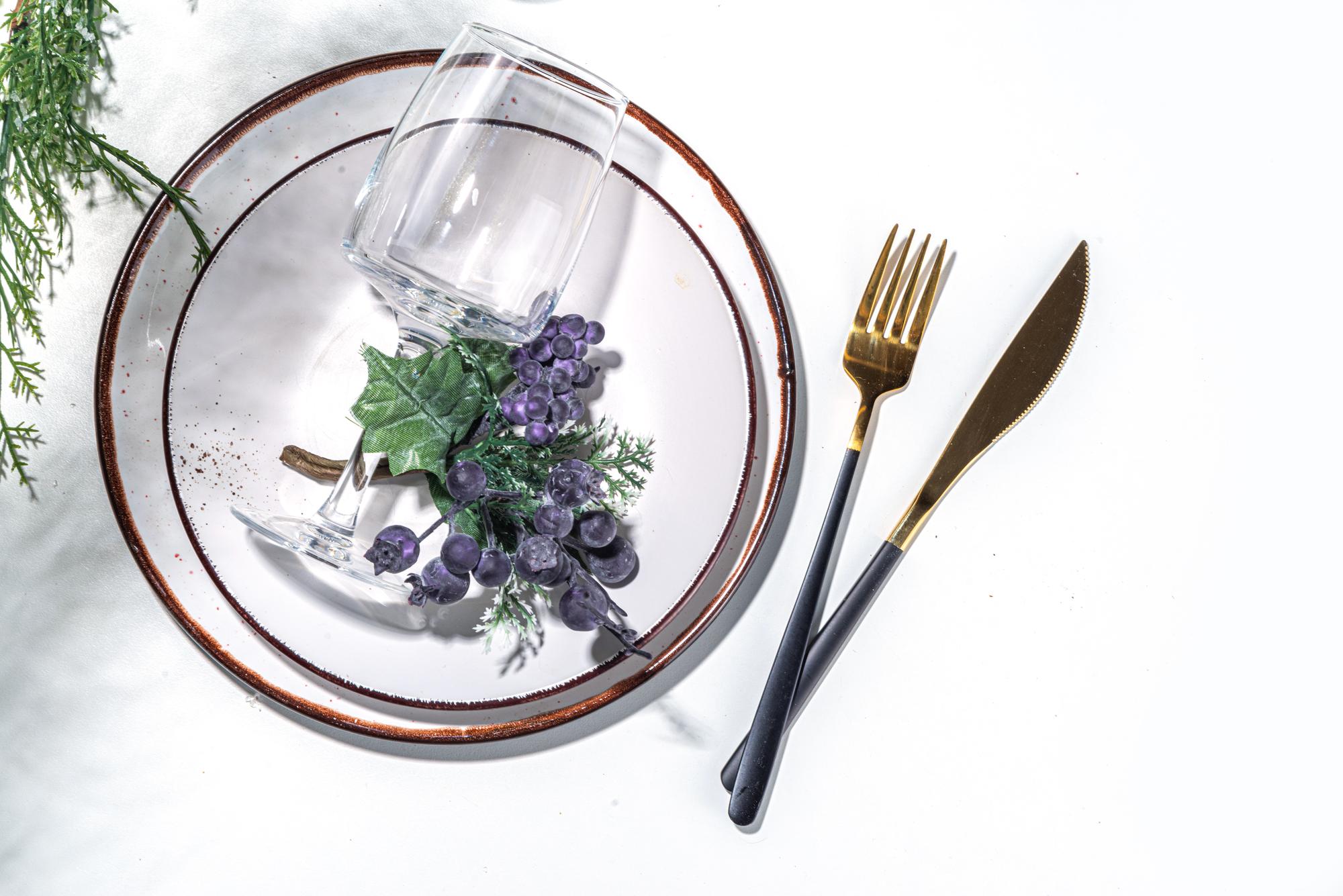 Stół przygotowany na privat dining